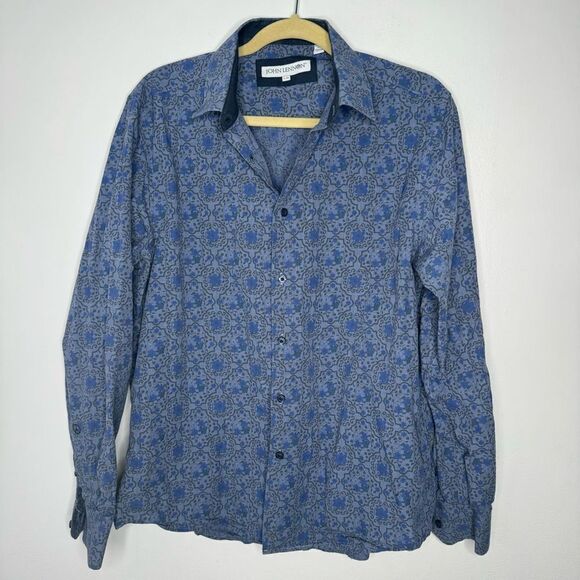 John Lennon button down shirt size large - Picture 1 of 4